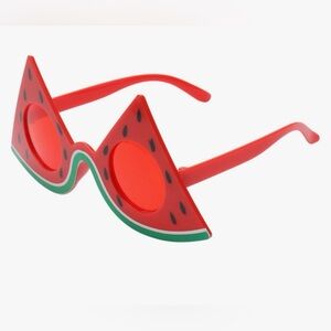Red Watermelon Fruit Sunglasses